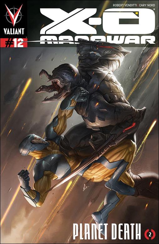 X-O Manowar #12 Cover - MARKO DJURDJEVIC Variant