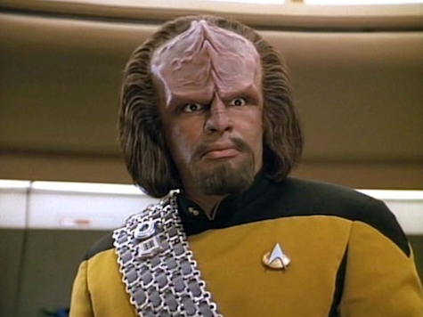 Star Trek's Klingon Lt. Commander Worf 