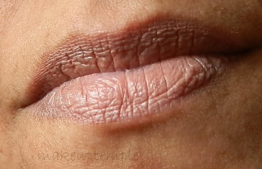 MUA: Makeup Academy Lip Stick Shade 14 Bare Swatches