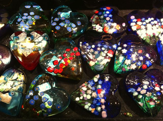 A drawer full of holiday hearts at Calgary's Rubaiyat Gallery (submitted by Ingrid L.)