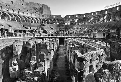 Rome in 5 photos: the huge and beautiful Coliseum