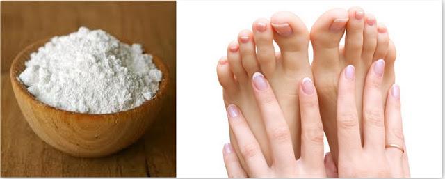 DIY tips for  : dead skin, instant manicure, whitening teeth -with baking soda