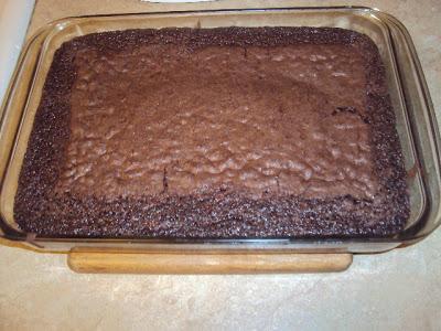 Most Delicious Chocolate Brownies W/ Glaze