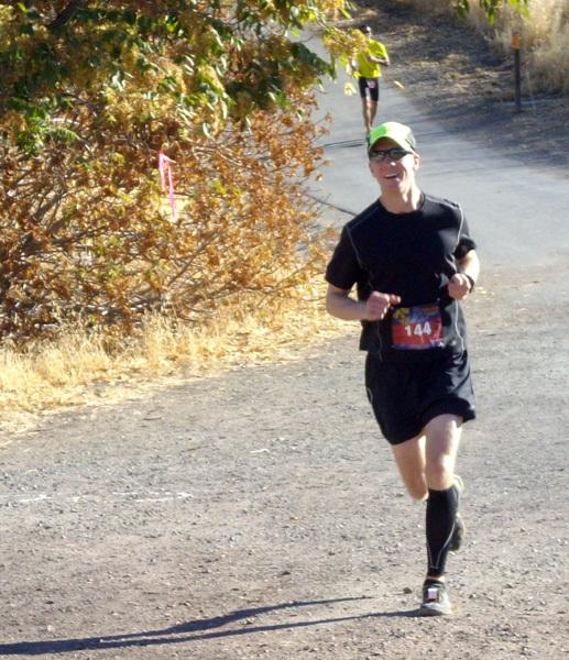 Mike Sohaskey running Drag 'n Fly Half Marathon