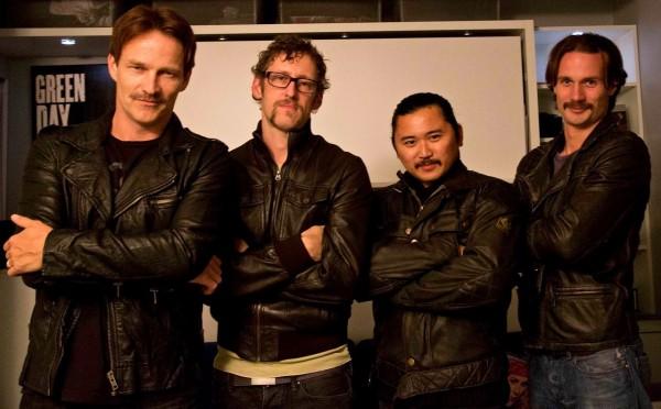 Stephen Moyer and friends show final result of Movember stache