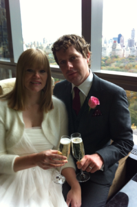Hurricane Sandy could not stop Paul and Louise getting married in Central Park