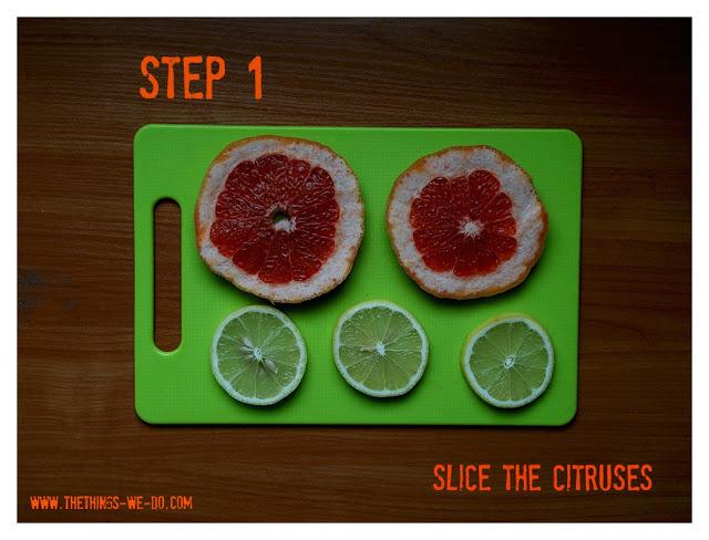 Christmas Citrus Garland_Step 1