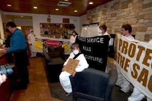 Flagstaff, AZ community members Federal Warrants Issued Against Protect The Peaks Activists