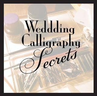 Wedding Calligraphy 101: Secrets of the Studio