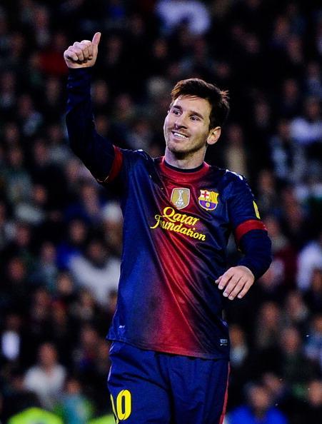 Real Betis Balompie v FC Barcelona - La Liga Lionel Messi