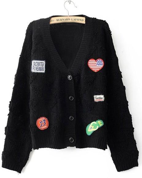 Outfit : Long Black Cardigan Outfit : Long Black Cardigan