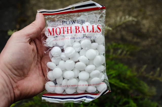 bag of mothballs