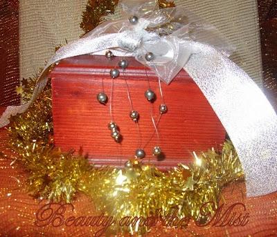 DIY:Decorate Christmas bottles, jars or boxes DIY:Decorate Christmas bottles, jars or boxes