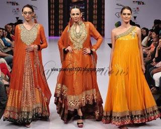 Naj Mehndi Collections Celebration Dresses 2012