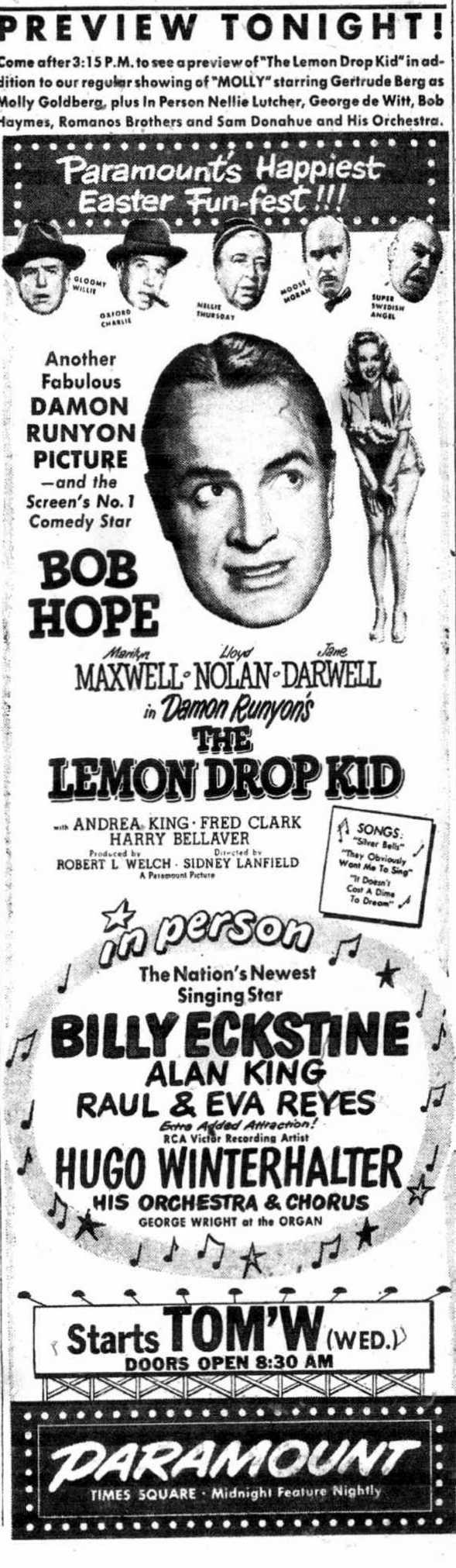 The Lemon Drop Kid (1951) Sidney Lanfield XmasThe Lemon Drop Kid