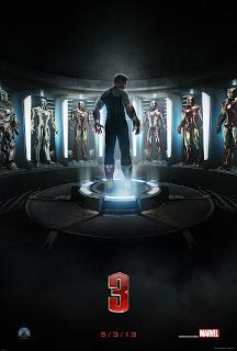Poster for Iron Man 3 with Robert Downey Jnr
