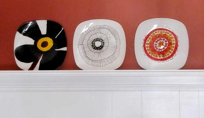 DIY marimekko plates craft 7 DIY Gifts Your Kids Can Make (that people will be happy to receive!)