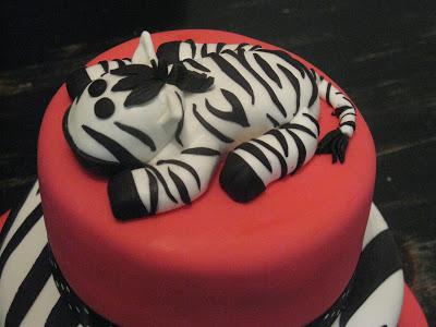 Zebra Cake Stripes & Zebra Figure Tutorial