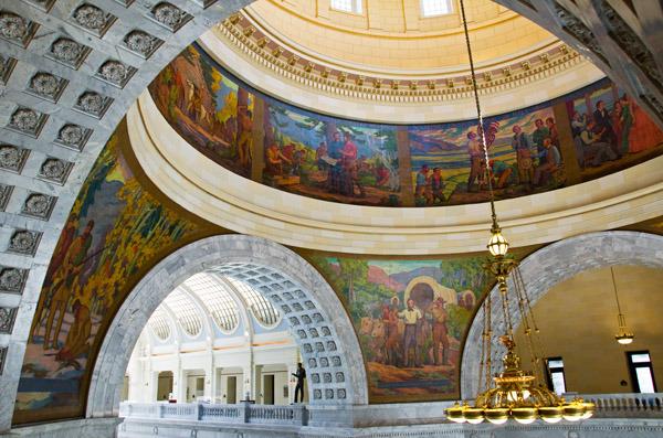 Salt Lake City Capitol Murals