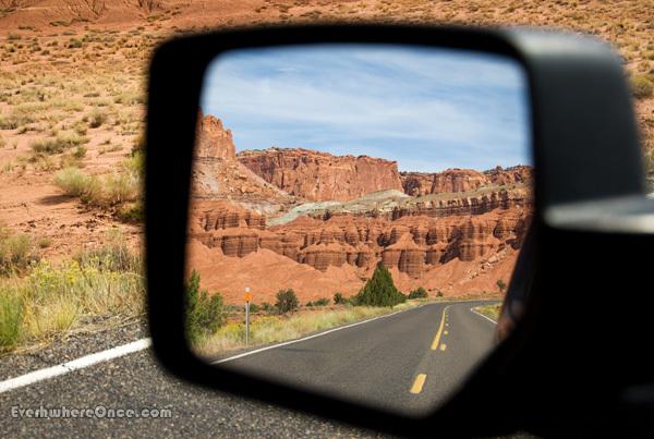 Utah, Desert, Highway, Mirror, Road, Reflection, Landscape, Red rocks