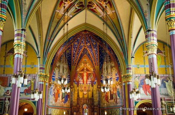 Cathedral of the Madeleine Interior, Salt Lake City, Utah