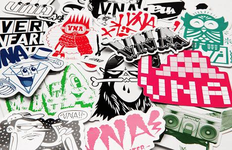 VNA Limited Edition Artist Sticker Packs