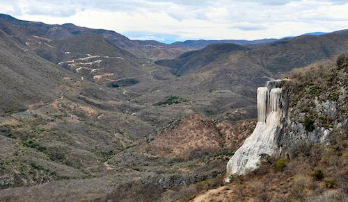 Hierve El Agua - Mexico's Freeze Frame Falls
