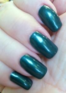 CMM nails Color Me Monthly brings you Emerald City nail polish