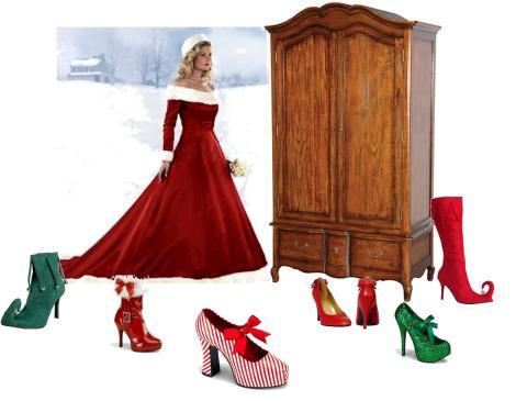 Tuesday Shoesday – Merry Christmas from Mrs Claus