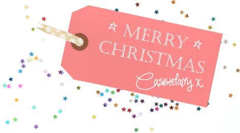 merry christmas from Cassiefairy blog