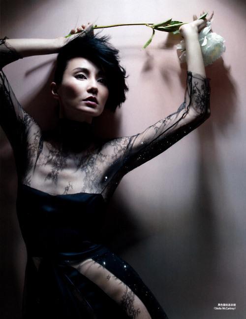 Maggie Cheung by Nick Knight for Vogue China1