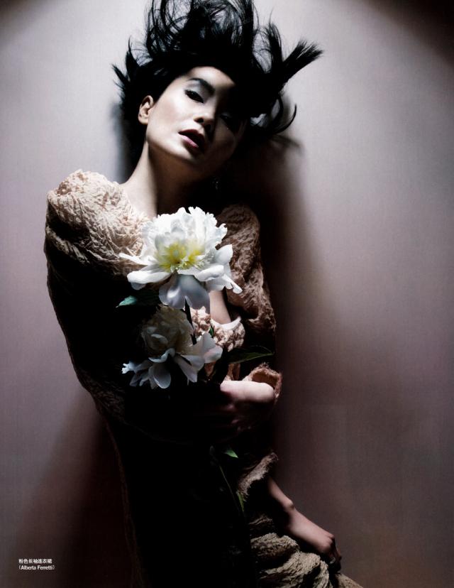 Maggie Cheung by Nick Knight for Vogue China Sep 2009