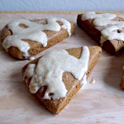 Gingerbread Scones via Adventures of a Cake Diva