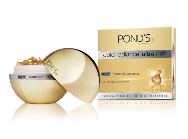 Pond’s launches Gold radiance™ Ultra Rich Night Treatment Capsules