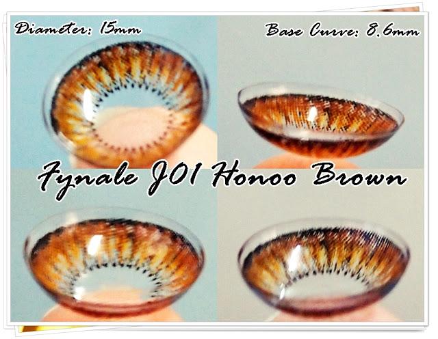 Fynale Honoo Brown Circle Lens Review