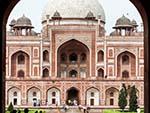 Humayun's Tomb viewed from the Western gate