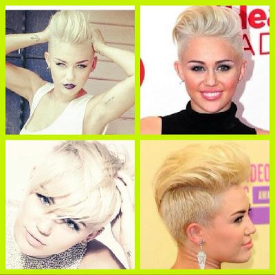 Miley Cyrus Hair Cut 2012