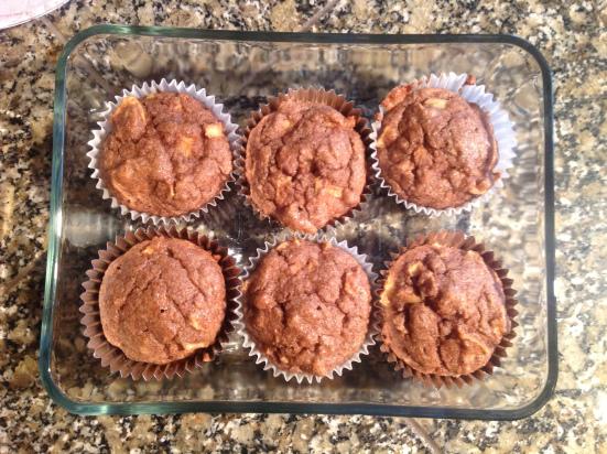 Apple Muffins Stored