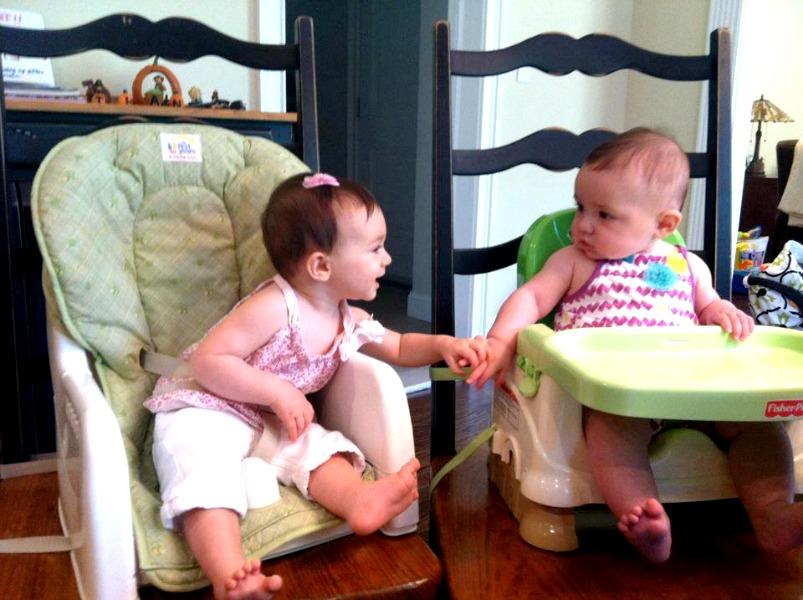 cousins meeting for the first time
