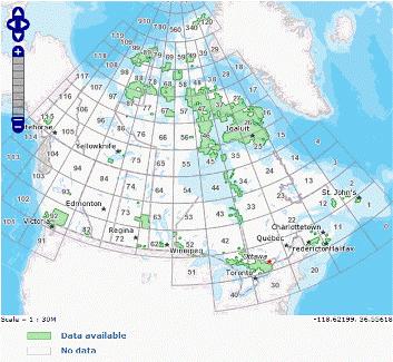 indexmap CanTopo Free Georeferenced Topographic Map Sheets
