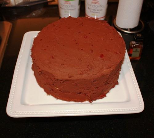 Ganache on cake THE TRIUMPH OF GLUTTONY