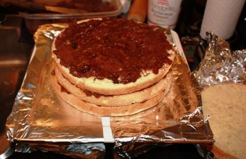 spreading the layers THE TRIUMPH OF GLUTTONY