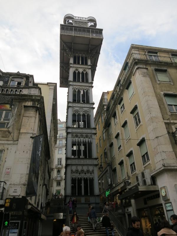 TRAVEL: Santa Justa Elevator – Lisbon, Portugal