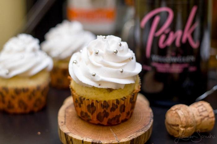 Celebrate with Champagne Cupcakes