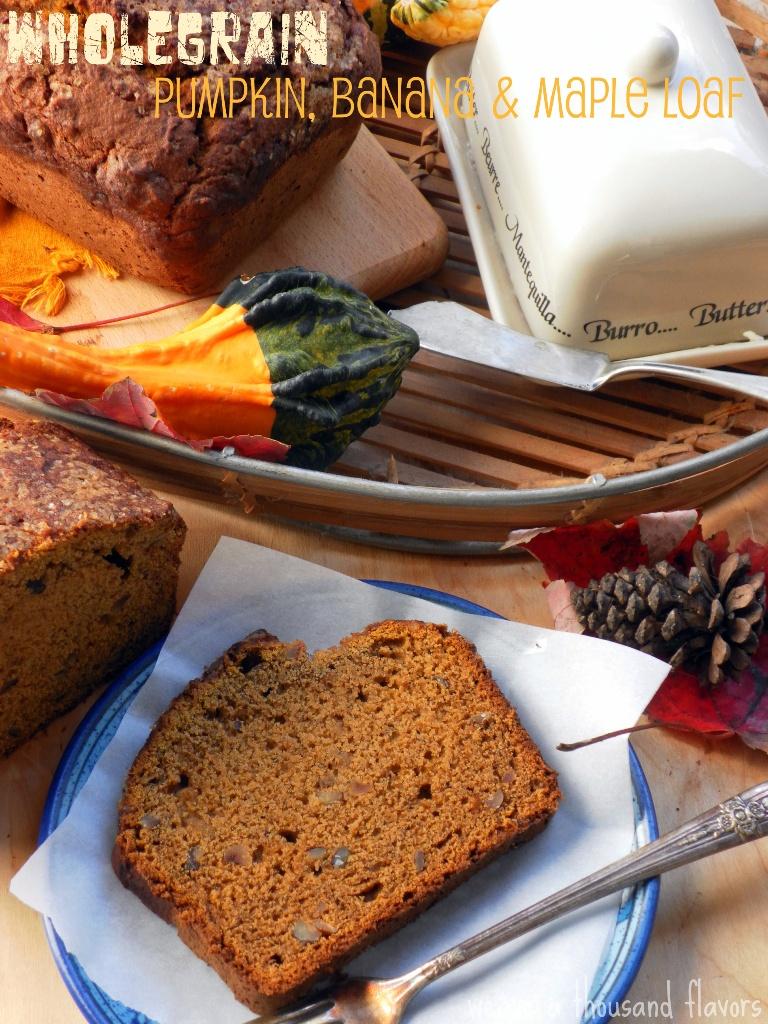 Wholegrain, Banana, Pumpkin & Maple Loaf