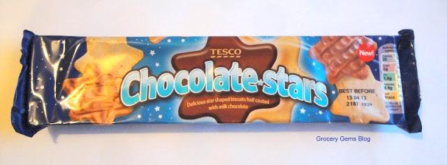Tesco Chocolate Stars Biscuits Review