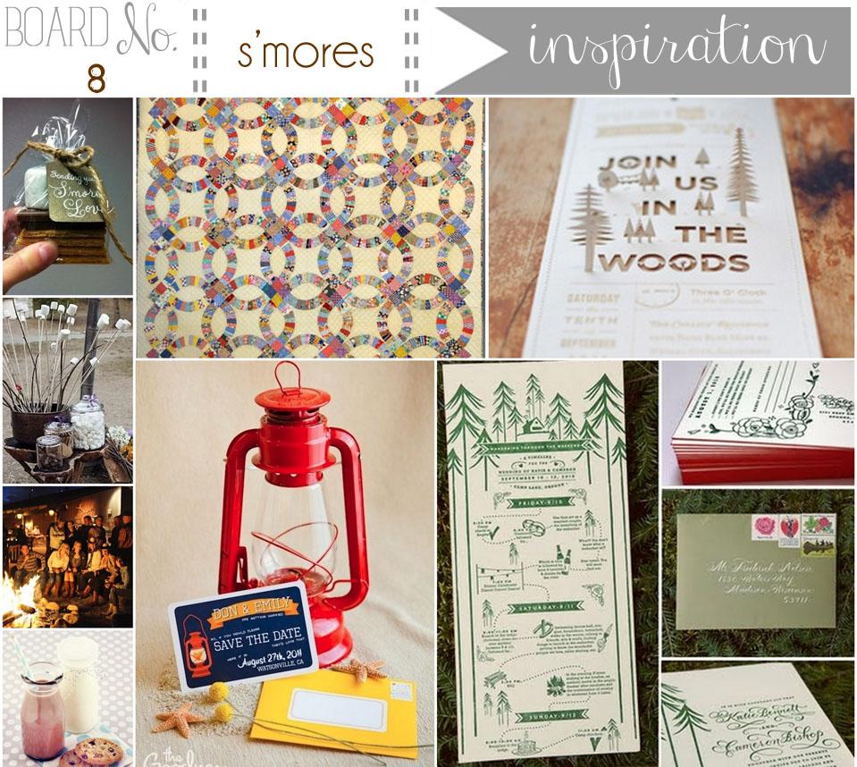 {inspiration board} No. 8 S'mores {inspiration board} No. 8 S'mores