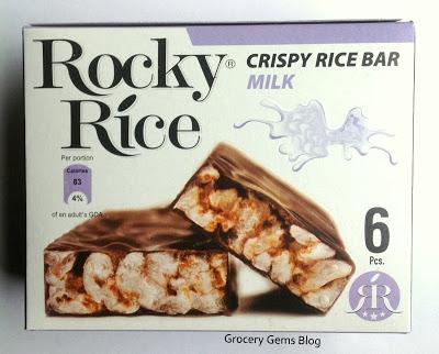 Rocky Rice - Milk Chocolate Crispy Rice Bar (Aldi)