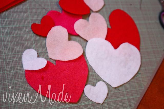 Felt Valentine Wall Decor