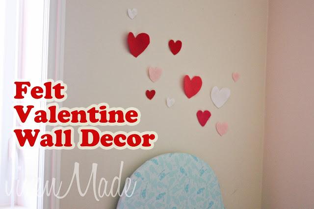 Felt Valentine Wall Decor